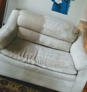 Furniture Upholstery Cleaning Love Seat After Image